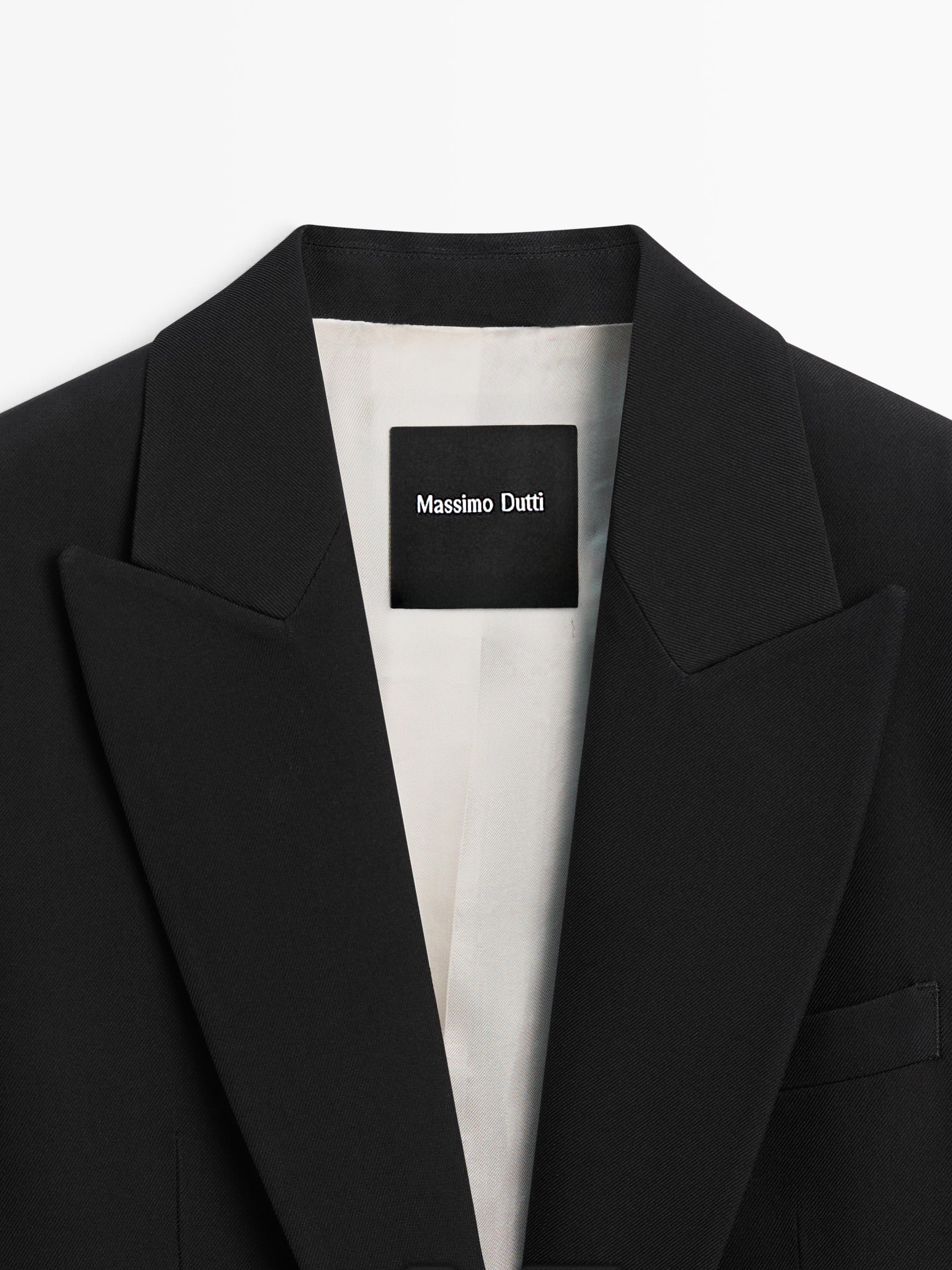 Veste de tailleur en crêpe